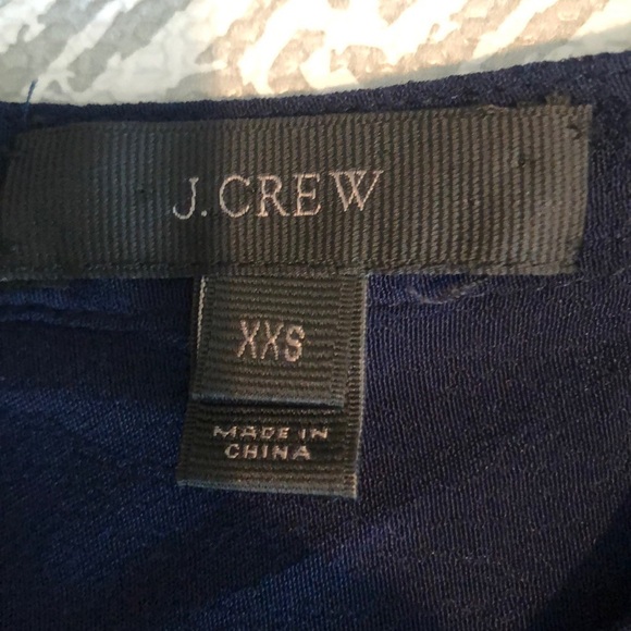 J.Crew Casual Pullover Shirt Dress Pockets XXS - Picture 6 of 11